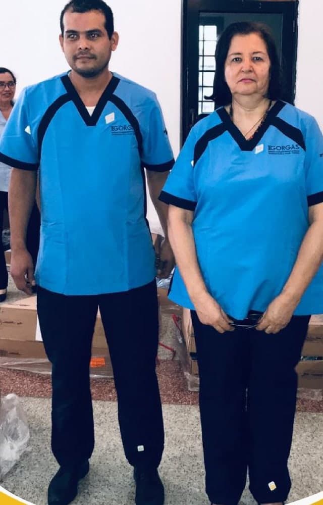 Prenda salud hecha por ICSA